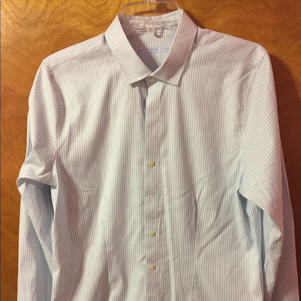 Southern Tide Striped Button Down Shirt